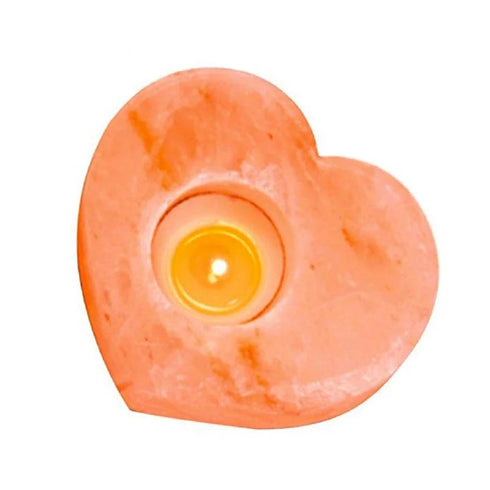 Candle Holder Heart Shape - 2 Lbs | Himalayan Glow